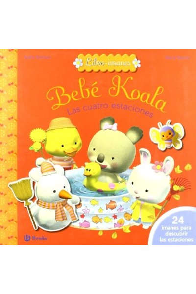 Bebé Koala: Las cuatro estaciones. Libro-imanes.